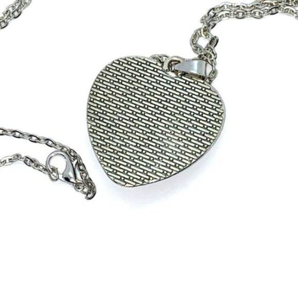 ELSA Frozen Heart Silver-Tone Pendant Necklace - Picture 4 of 5